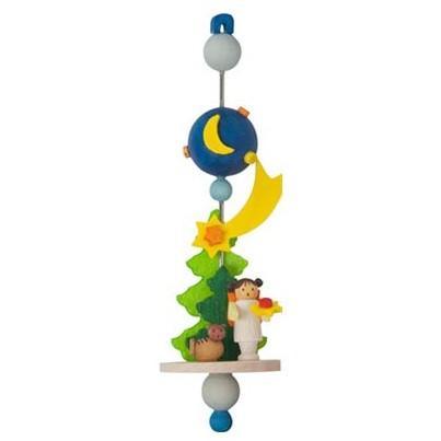Starry Spindle (Little Angel & Kitten) - Christmas Tree Decoration